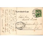 1907 Budapest I. Krisztinaváros. Taussig Arthur 5825. (gyűrődés / crease)