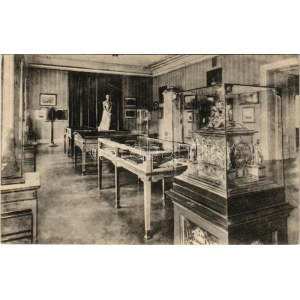 Budapest I. Múzeum-terem az Erzsébet Királyné (Sisi) Emlékmúzeumban (Budai vár), belső