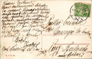 1910 Budapest II. Margit körút, Margit Park kávéház, Vörösvári úti villamos, üzletek