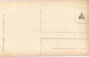 1916 Budapest IV. Károly király és Zita királyné koronázása. A koronázási ebéd...