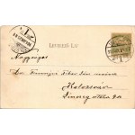 1904 Budapest IV. Újpest, Árpád út, Schwartz Teréz üzlete. Schön Bernát kiadása (EB)