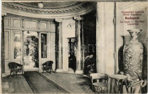 Budapest V. Hotel Jägerhorn Vadászkürt szálloda (Kommer Ferenc), lépcsőház, belső. Türr István utca 5...