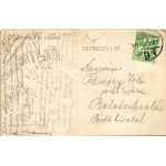 1913 Budapest VII. Baranyi Mór Andrássy kávéház, étterem és cukrászda terasza. Aréna út 78-80. ...