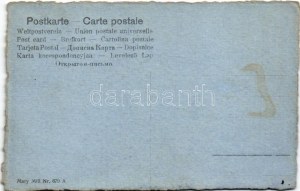 Budapest VII. Hauer Ilona reklámlapja, divatáruház, üzlet. Kertész utca 27. Mary Mill Nr. 679A. artist signed (EK...