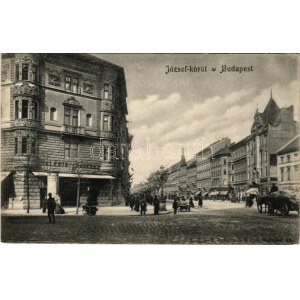 Budapest VIII. József körút, Valéria Kávéház, üzletek