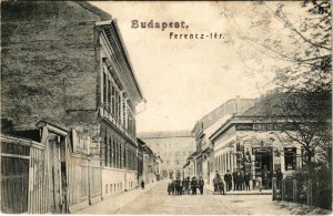 Budapest IX. Ferenc tér Kohut István fűszer üzlete. S.L.B. 10125. (EK)