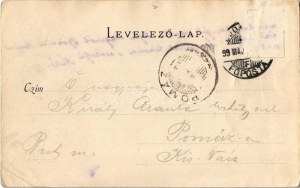 1899 Budapest XI. Gellért-hegy (Gellérthegy), Citadella / Blocksberg. Divald Károly 5. (Rb)