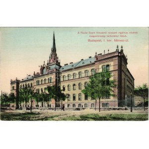 Budapest XI. Paulai Szent Vincéről nevezett irgalmas nővérek magyarországi tartományi házuk (Ménesi út 27....
