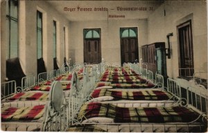 Budapest XII. Mayer Ferenc árvaház (ma a Pannonia Sacra Katolikus Általános Iskola), hálóterem, belső...