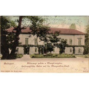 1901 Budapest XIII. Margitsziget, Főhercegi palota. Mezei Antalné kiadása (EK)