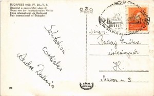 1939 Budapest XIV. Budapesti Nemzetközi Vásár BNV, Rima, Ismerd meg hazádat pavilon + ...