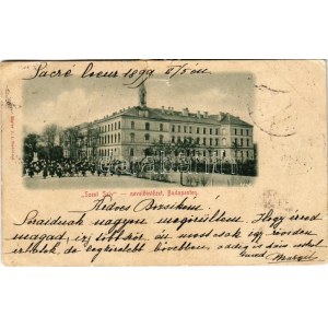 1899 Budapest XIV. Szent Szív nevelőintézet. István út 75. Rigler r.-t. kiadása (r)