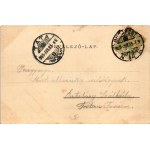 1905 Budapest XIV. Városliget, Aréna út (Dózsa György út) részlete, Ős Budavára reklám, hirdetőoszlop plakátokkal...