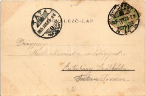 1905 Budapest XIV. Városliget, Aréna út (Dózsa György út) részlete, Ős Budavára reklám, hirdetőoszlop plakátokkal...