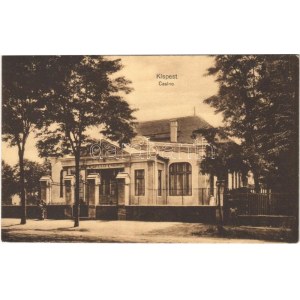 1916 Budapest XIX. Kispest, Kaszinó (casino) (EK)