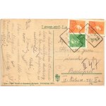 1937 Budapest XVII. Rákoscsaba, Úri kaszinó / casino + RÁKOSCSABA P.U. SZEKRÉNYBŐL