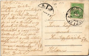 1909 Budapest XVII. Rákoshegy, Szegedy Albert utca, Dr. Jutassy villa...