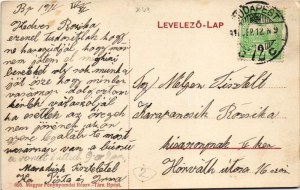 1911 Budapest XVII. Rákoskeresztúr, Ruttkay István vendéglője. Ferihegyi út 2. (EK)