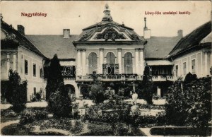1915 Budapest XXII. Nagytétény, Löwy-féle uradalmi kastély. Özv, Berger Józsefné és fia kiadása. + ...