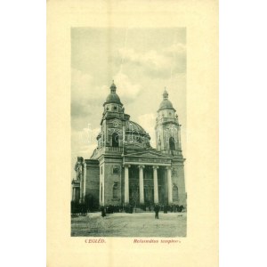 Cegléd, Református templom Jertek imádjuk az Urat. W.L. Bp. 6565. 9044.