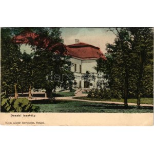 1910 Deszk, Báró Gerliczy kastély. Klein Aladár fényképész (EK)