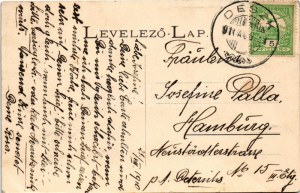 1910 Deszk, Báró Gerliczy kastély. Klein Aladár fényképész (EK)