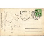 1912 Esztergom, Bazilika főoltára, belső. Szőllősy Testvérek Koronabazár kiadása (EK)