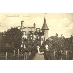1915 Gyopáros-fürdő (Orosháza), Kökény villa