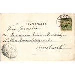 1903 Győr, Veöreös palota, Deák Ferenc utca. Nitsmann József kiadása (EK)