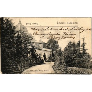 1904 Gödöllő, királyi kastély. Divald Károly 521. sz. (EB)