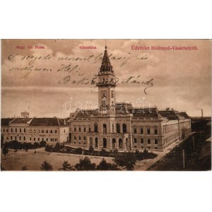 1907 Hódmezővásárhely, Városháza. Kiadja Dura Lajos (EK)
