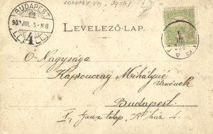 1902 Igal, Anna gőzmalom. Gerő Zs. kiadása (felszíni sérülés / surface damage)
