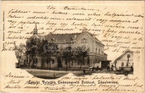 1902 Jászberény, Érseki felsőbb leánynevelő intézet. Kiadja Brünauer (EK)