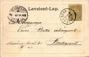 1902 Jászberény, Érseki felsőbb leánynevelő intézet. Kiadja Brünauer (EK)