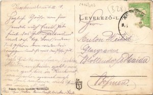 1916 Kecskemét, Bugac pusztai csikósök, magyar folklór. Fekete Gyula kiadása - Üdvözlet a hírös városból (fa...