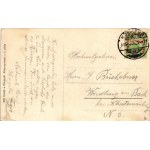1915 Körmend, Korona szálloda és kávéház. Körmendi Könyvnyomda r.t. kiadása (EK)