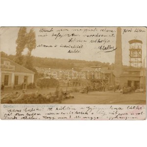 1904 Mecsekszabolcs (Pécs), Szabolcs-bányatelep, Glück auf!, iparvasút. photo (EK)