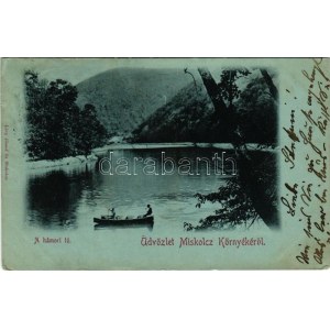 1899 Miskolc, Hámori tó. Lövy József fia kiadása (Rb)