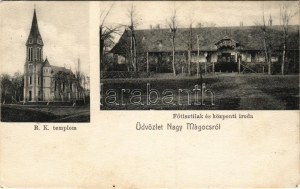 1908 Nagymágocs, Római katolikus templom, Főtisztilak és központi iroda (EK)