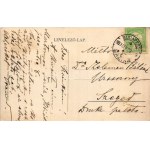 1909 Pusztaszer, Vasútállomás gőzmozdonnyal, Szeged-Felső központ. Grünwald Herman kiadása + BUDAPEST - BÁZIÁS 4. SZ....