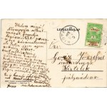 1914 Püspökladány, Kir. Járásbíróság. Vasúti levelezőlapárusítás 5643. (kis szakadás / small tear...