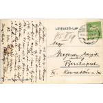 1915 Salgótarján, Fő utca, cukrászda, üzletek. Friedler Samu kiadása (EK)