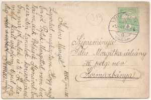 1912 Salgótarján, Izraelita templom, zsinagóga, posta. Laufer Ernő kiadása (EK)