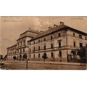 1911 Sárospatak, Református főiskola, főiskolai könyvnyomda. Báró Barkóczy Sándor (1857-1925) miniszteri tanácsos...