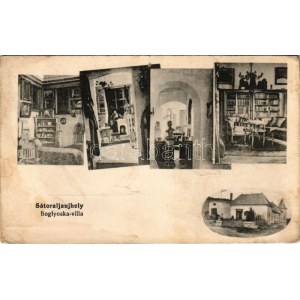 Sátoraljaújhely, Boglyoska villa, belsők. D.K.F.E. 1914-468. (r)