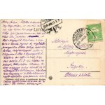 1909 Szécsény, Járásbírósági hivatal két oldalról. Glattstein Adolf kiadása (felületi sérülés / surface damage...