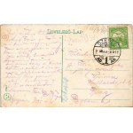 1915 Szeged, Tisza szálloda, villamos, hintó montázs (EK)