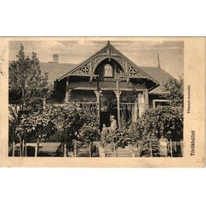 1909 Törökbálint, Tihanyi nyaraló, villa. Ifjabb Báró Barkóczy Sándornak (1896-1925) címezve...