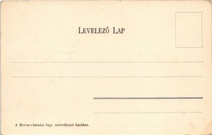 Visonta, Hevesvisonta, Heves-Visonta; részlet a községből, iskola. Fogyasztási szövetkezet kiadása (fl...