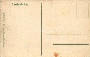 Abrudbánya, Abrud; Román elemi leányiskola. Radó Boldizsár felvétele és kiadása / Scola romana elementare de fetite ...
